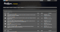 Desktop Screenshot of forums.washburn.com